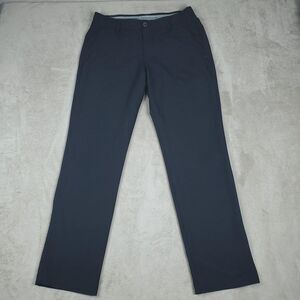 Under Armour Drive Golf Pants Mens 34x32 Black Stretch Chino Performance